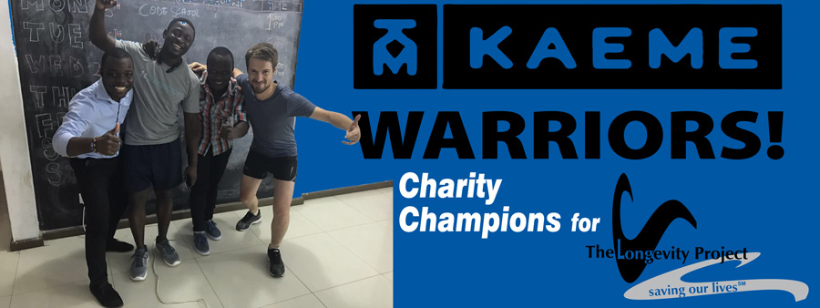 Kaeme Warriors Charity Champions in the 2018 AIM Challenge 4 Charity Relay