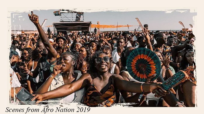 Scenes from Afro Nation 2019